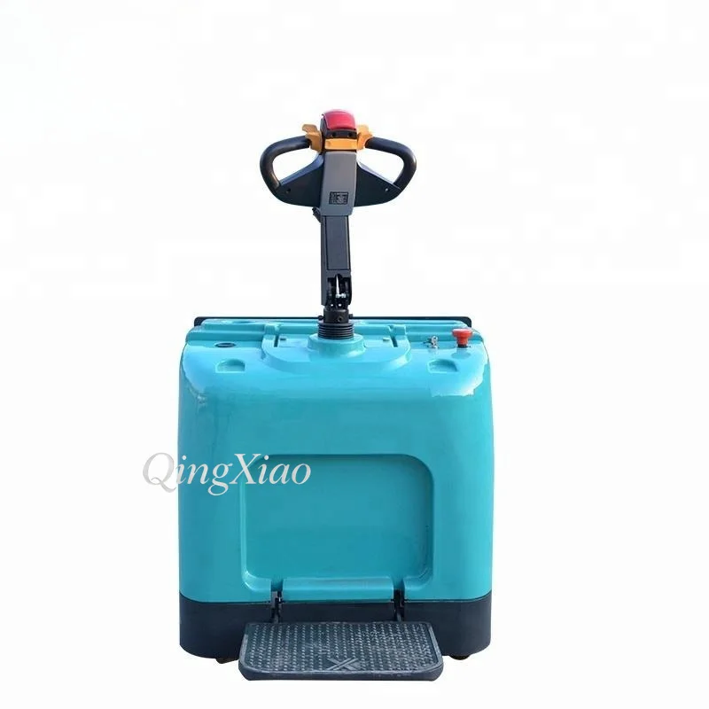 Self Stacking Forklift Multifunctional Rough Terrain Pallet Truck Stable Traction Structure Easy Maneuver Warehouse Transfer Use