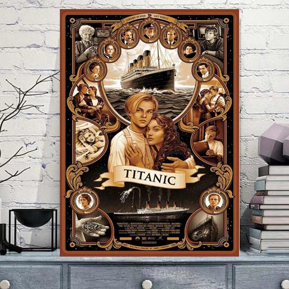 Classic Movie Titanic Film Diy Diamond Painting New Arrival 5D Full Diamond Embroidery Love Picture diamond Mosaic Home Decor