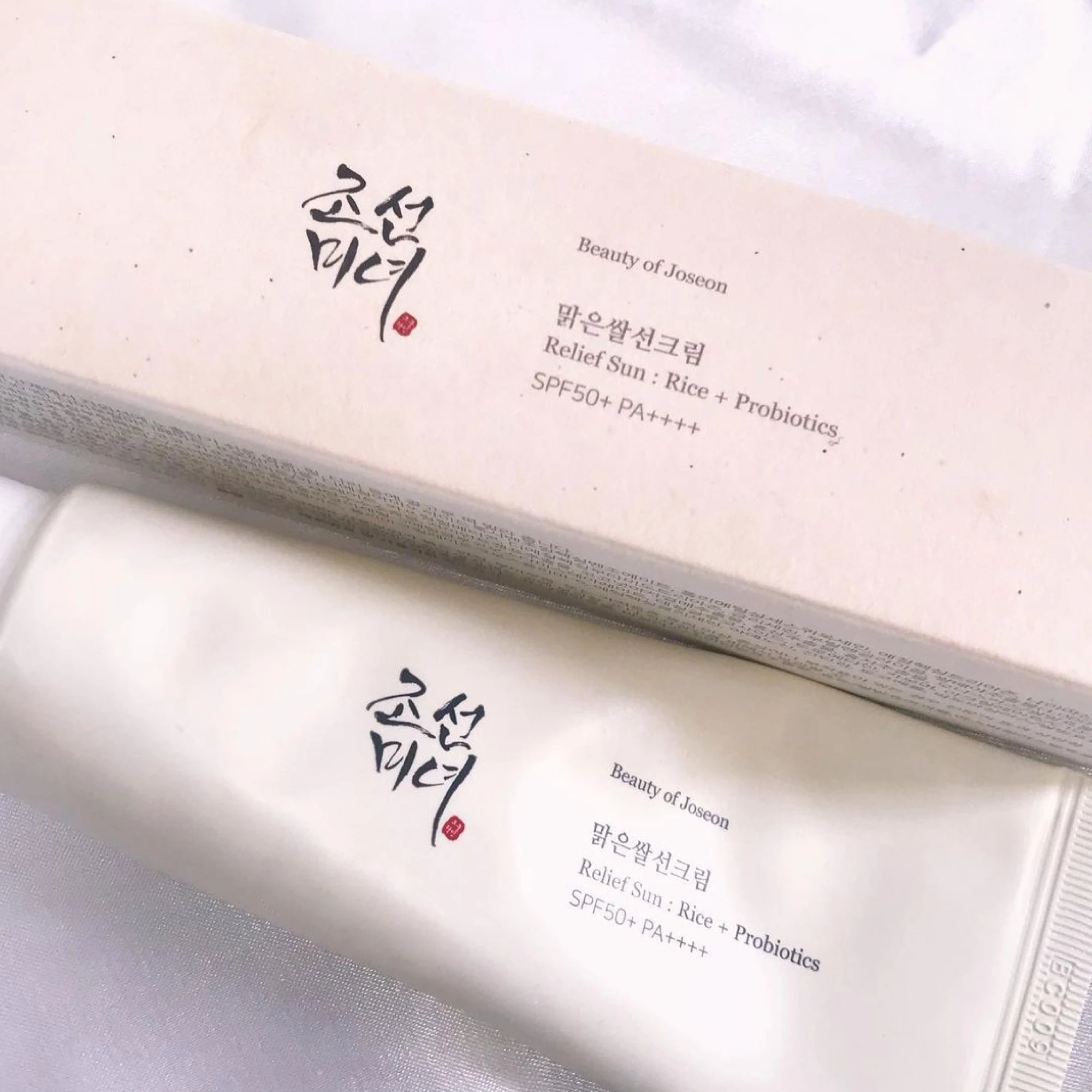 Beauty of Joseon Brand SPF50+ Anti UV Sun Block Facial 50ml Sunscreen for Body and Face Rice Probiotic Solar Blocker Skin Cream