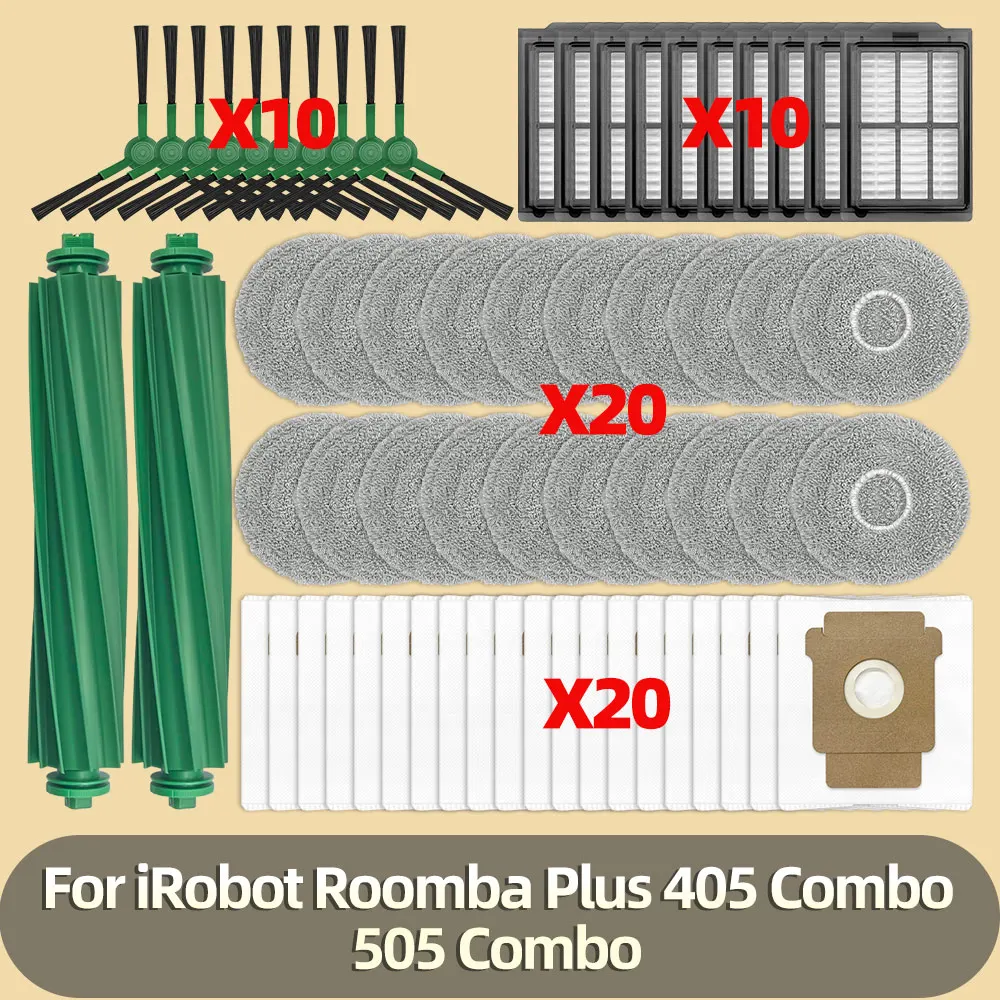 �y�Z�[�����ziRobot �����o �v���X 405 / 505 �R���{�|���@���i ���b�v�N���X ���C���T�C�h�u���V �t�B���^�[ HEPA�_�X�g�o�b�O �A�N�Z�T���[ �����p