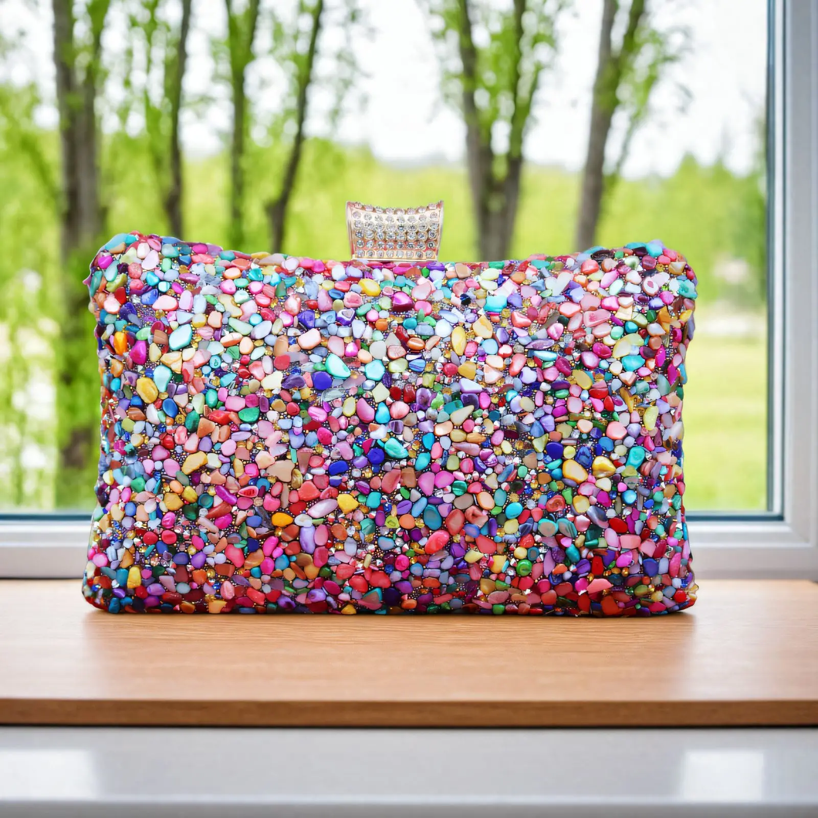 

Personalized Pebble Dinner With Drill Bit Evening Bag Fashion Trend Party Clutch Bolsos De Lujo Mujer Marcas Famosas Luxury Bags