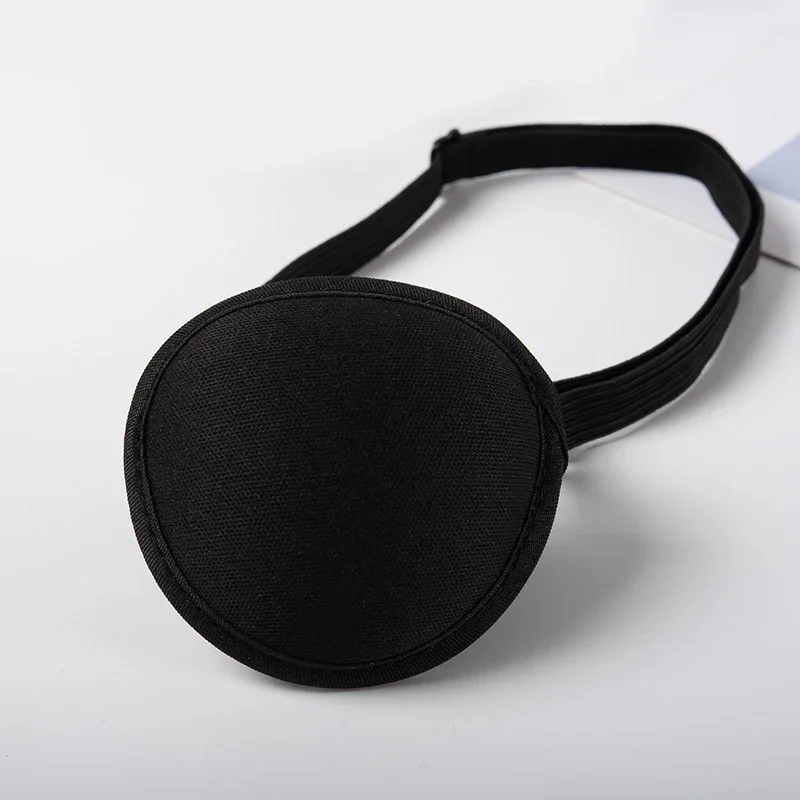 Pirate Black Eyepatch - Unisex Adjustable - usage example