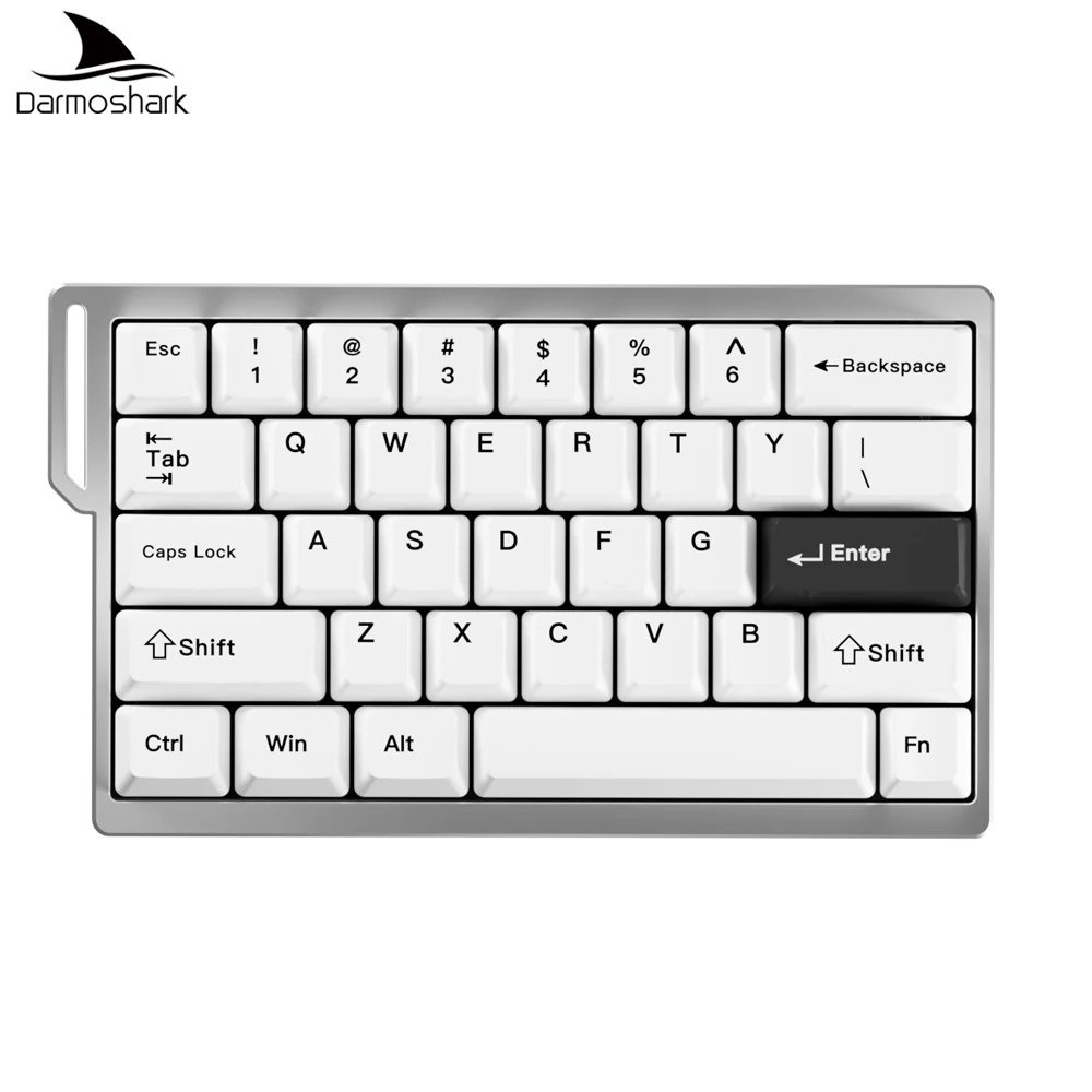 Darmoshark KT35 Aluminum Alloy Mechanical Gaming Keyboard RAESHA Magnetic Axis Switch Wired Hot Swappable Keyboard Macro Driver