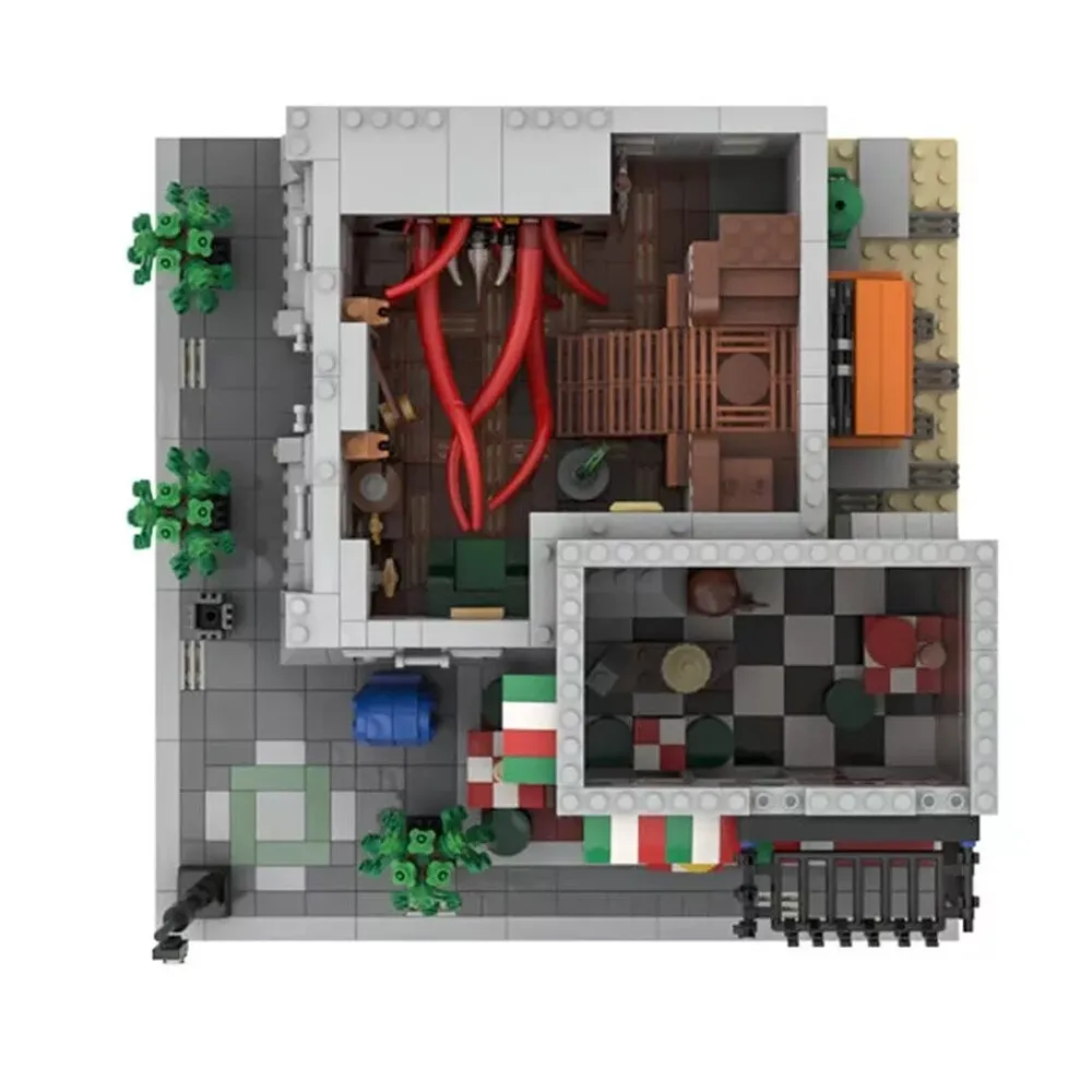 

MOC-37592 Набор строительных игрушек «Резиденция и штаб-квартира» врача 2790, детали