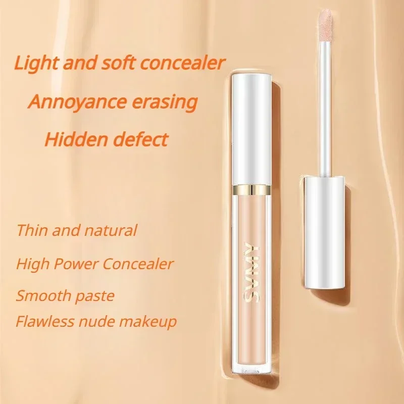 4 Colors Liquid Concealer Skin Corrector Dark Circles Concealer Lasting High Coverage Concealer Under The Eyes Cosmetics Makeup