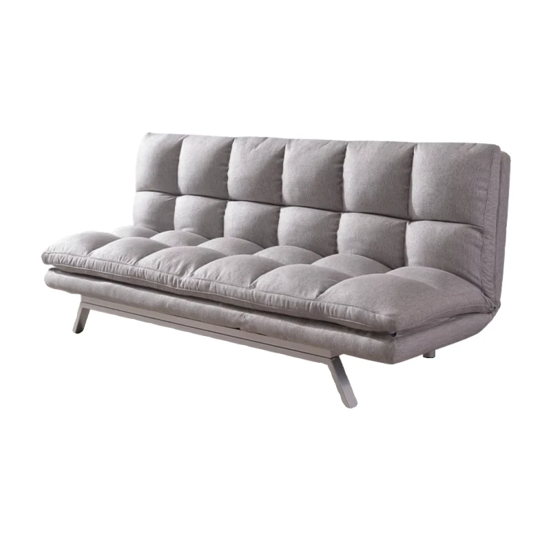 

Modern multi-functional dual-purpose three-seat folding sofa bed small apartment living room suitable for variable double