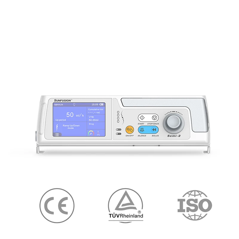 Cheap Price CE Color LCD Touch Screen PCA Controlled Target Infusion Pet Veterinary Infusion Pump