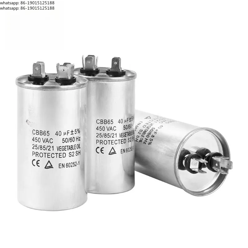 1pcs Premium CBB65 Air Conditioning Capacitor 450V 50uf Capacitor