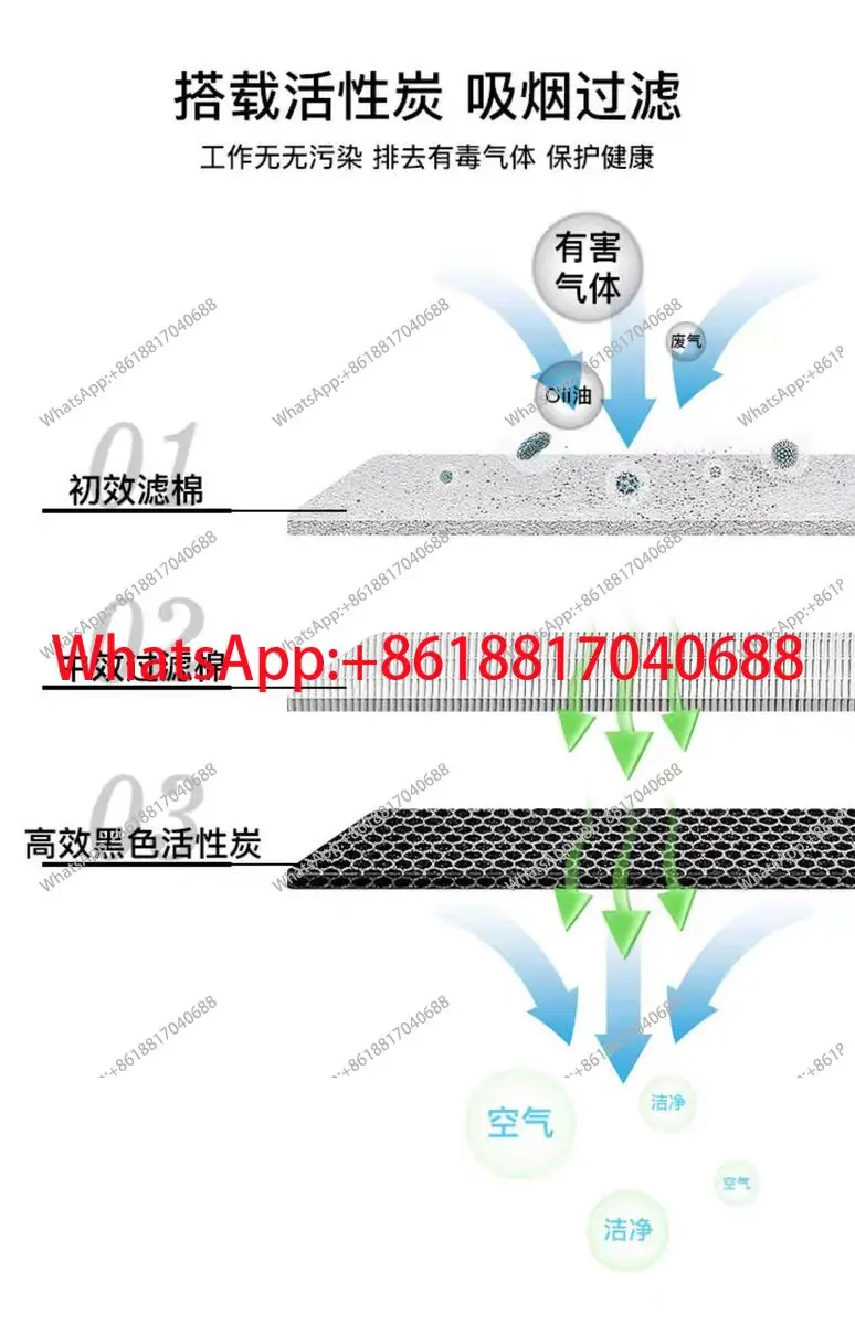 AT-56 50W Smoke Extractor, Smoke Purifier