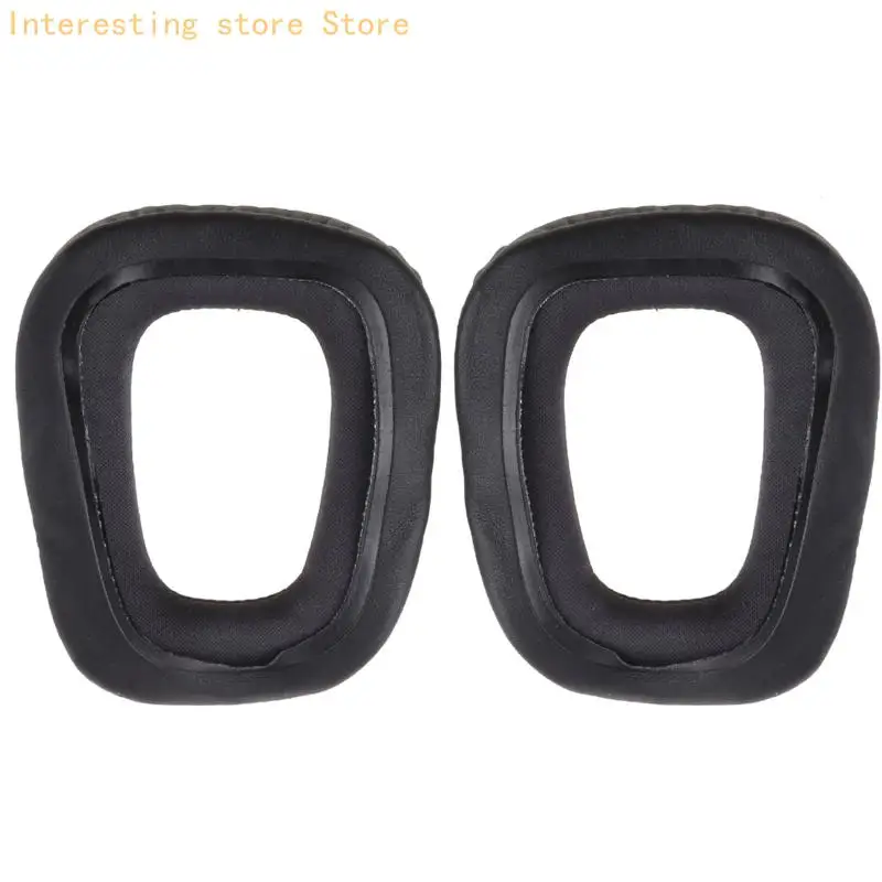 Einfache Installation PU Leder Kopfhörer Ohrpolster Kissen Stirnband Pad für G432 G332 G930 F450 Angenehmes Tragen 55KC – Detail 4