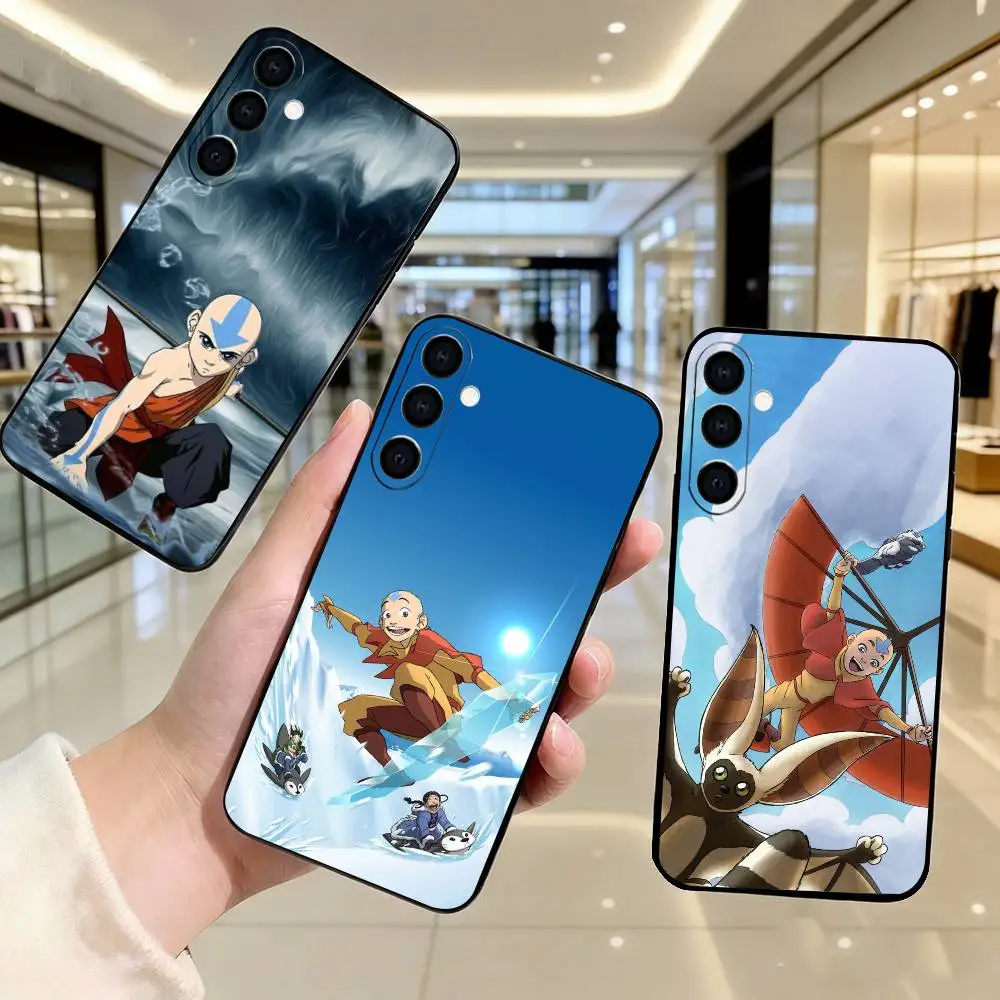 Avatar The Last Airbender  Phone Case Black Silicone Soft For Samsung Galaxy A73,A72,A71,A70,A53,A52,A51