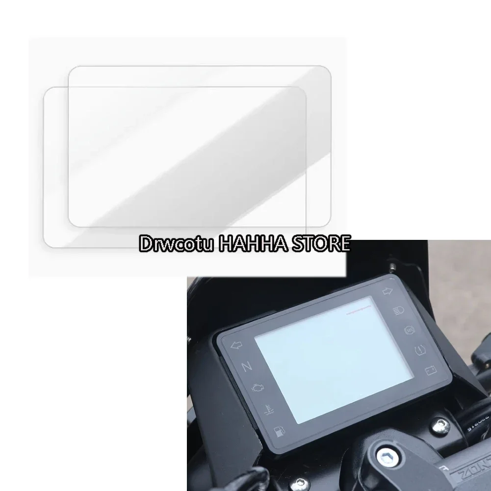 For Zontes 125C C125 125 C 2PCS Motorcycle Cluster Scratch TPU Film Dashboard Screen Protector Anti Oil Scratch Proof