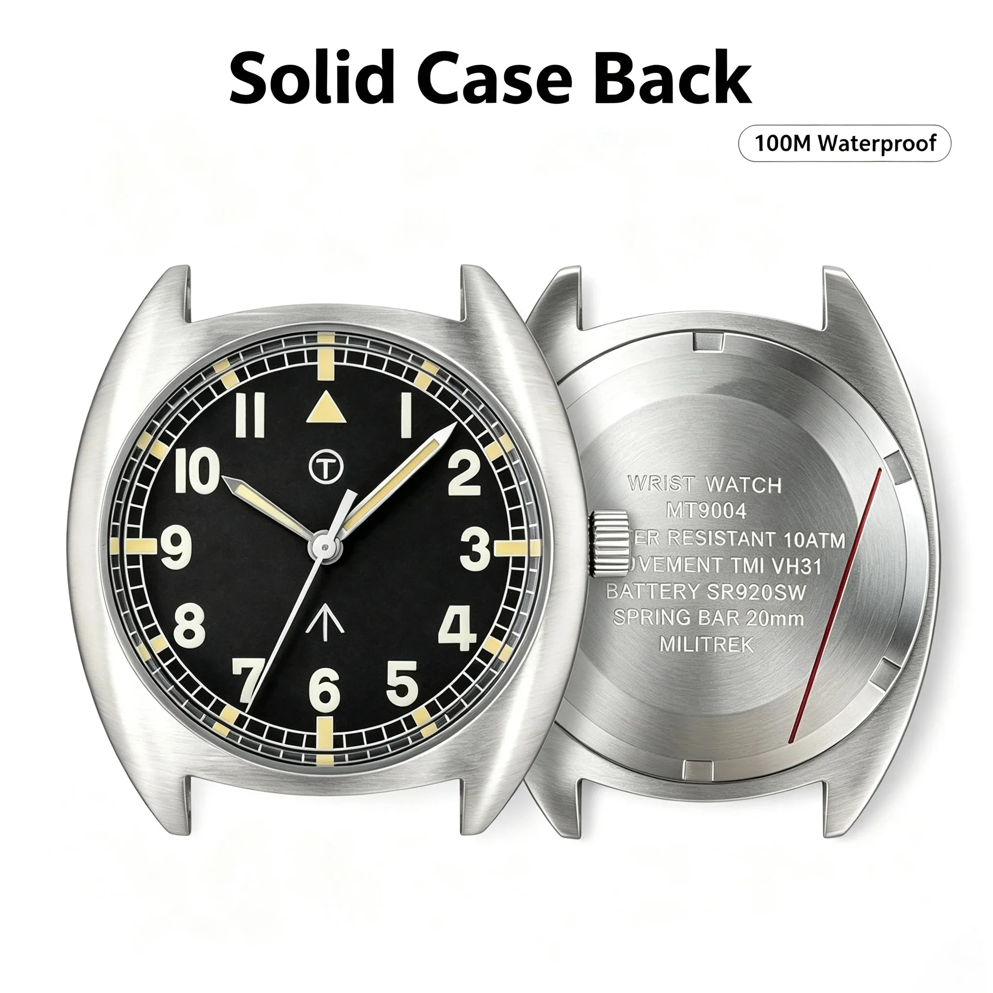 MILITREK MT9004 Vintage Milita - огляд і ціна Vintage Collectible Watches