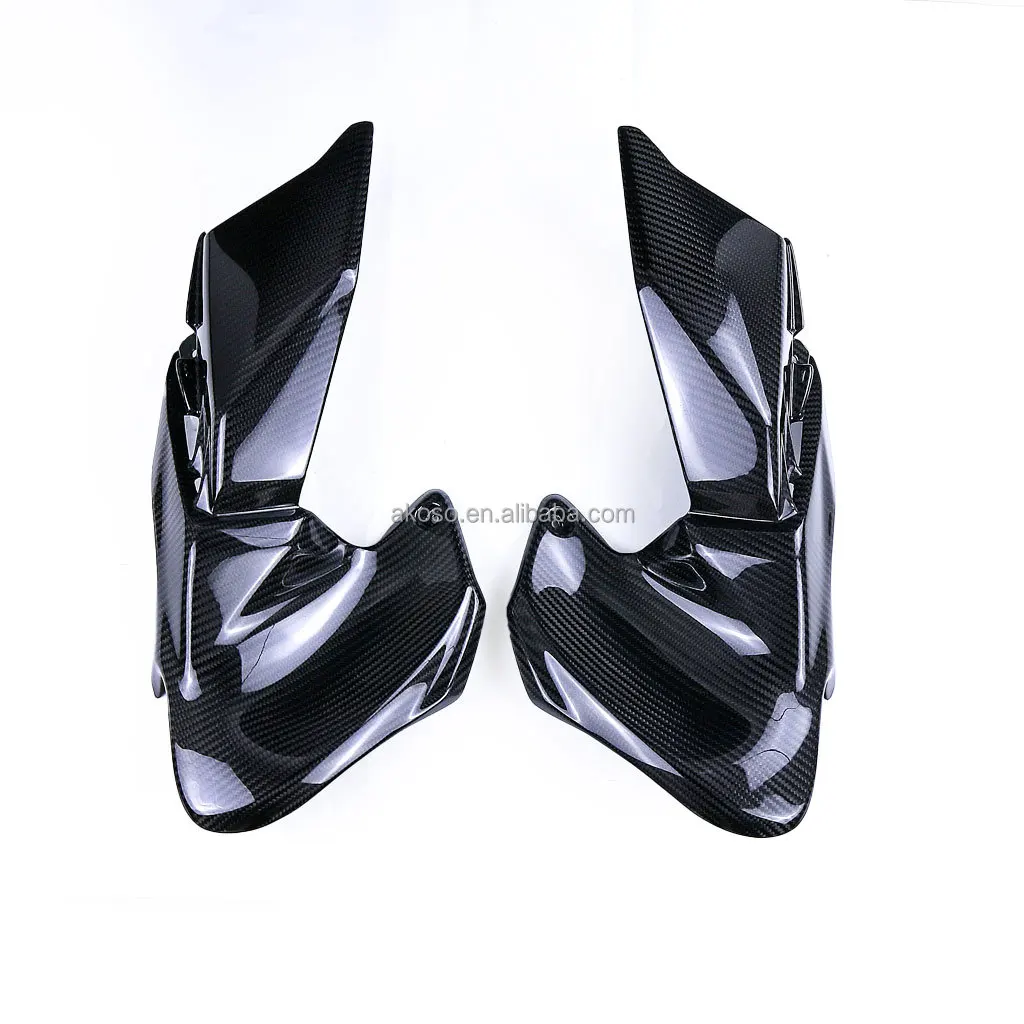 

100% 3k Carbon Fiber Side Fairings Motorcycle Accessories For Kawasaki Z900 2020 2021 2022