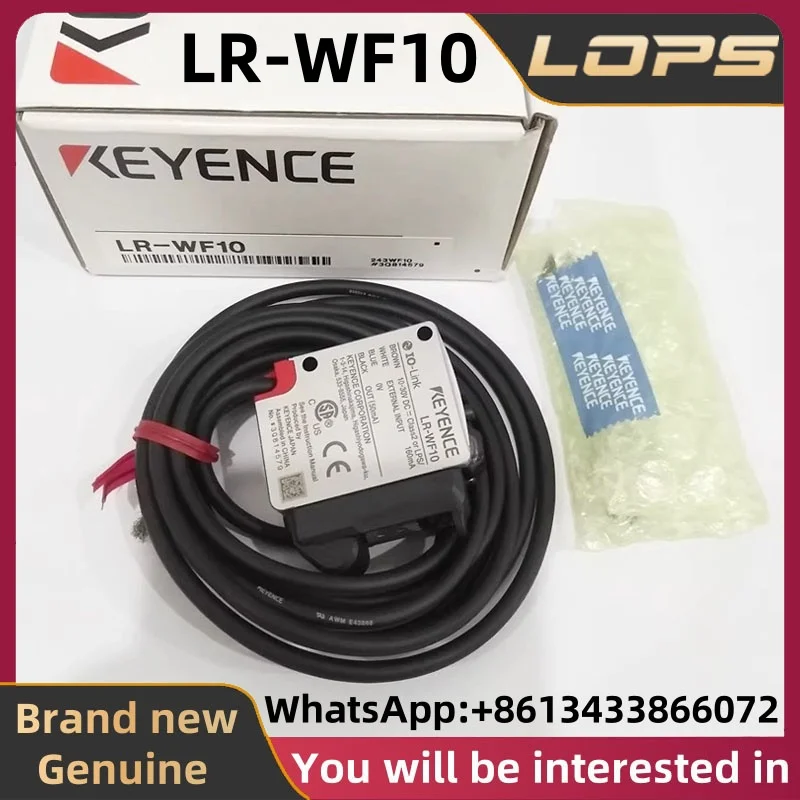 

LR-WF10 New Original KEYENCE Cable Type White Light Point Laser Sensor, Large Stock Available, Welcome to Consult.
