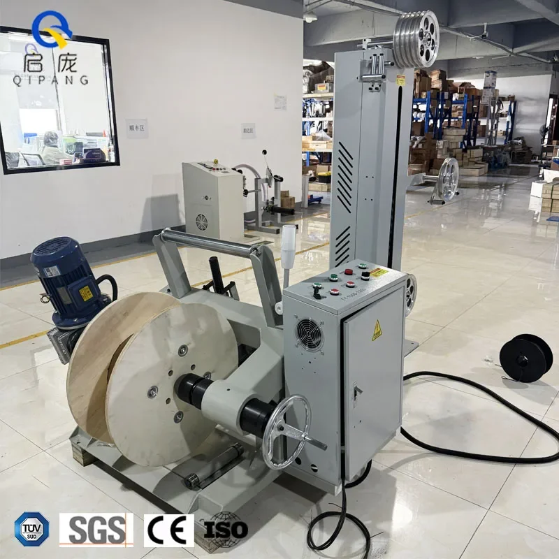 Cable Payout_Brake/Power Hold for Off-coil Filament Spool Winding Machines 80 Meters Per Minute Signal Cable Take up Machines