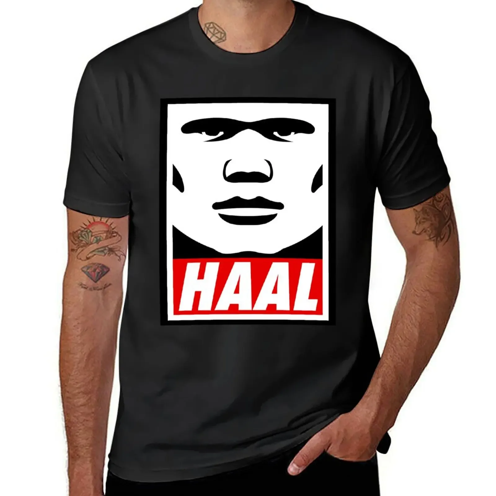 HAAL #1 T-Shirt oversizeds man clothes oversized t shirt men clothes
