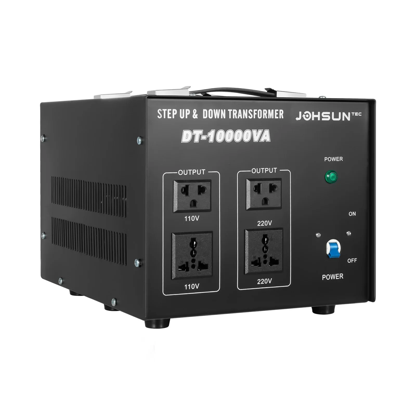 DT-10000VA  8kw Voltage Converter Transformer Heavy Duty Step Up/Down Convert From 110/220V To 110/220V