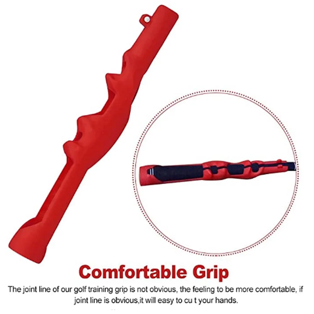 1Pcs Golf Club Grip Swing Grip Trainer Teaching Practice Aid Training Grip Golf Hand Position Training Tool for Man Woman Kids