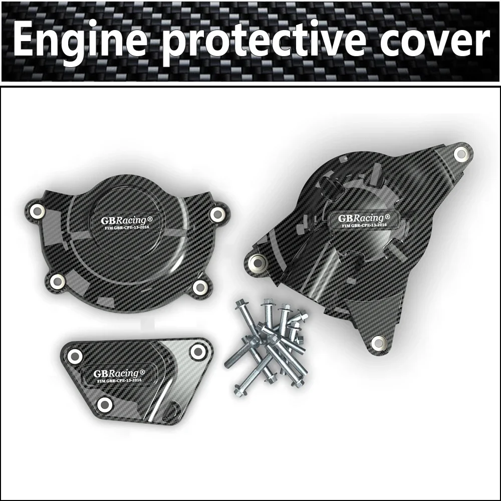 

Cubierta protectora para motor de motocicleta YAMAHA YZF600 R6 2006-2023, Impresión de fibra de carbono