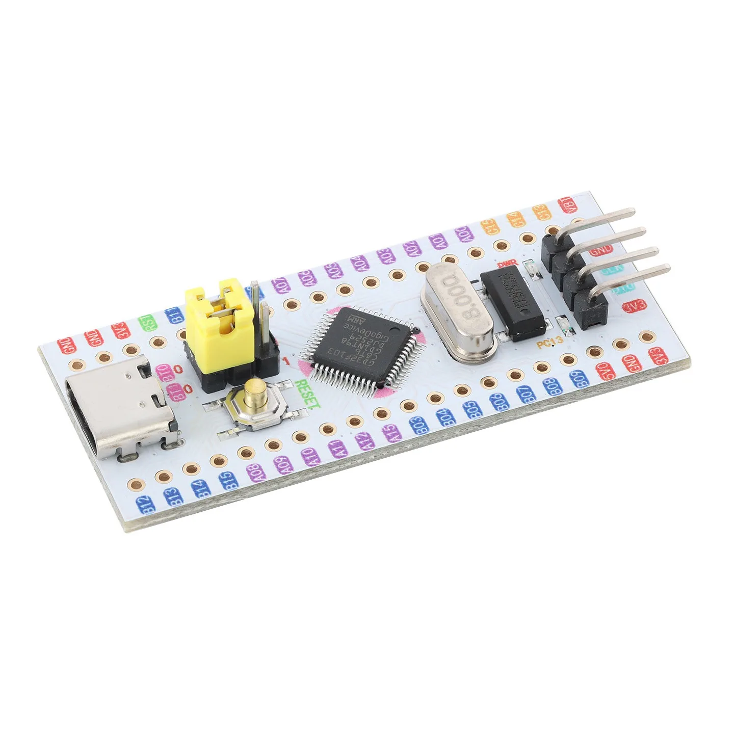 Original GD32F103C8T6 MCU Development Board ARM Core Board Type-C Compatible STM32 Alternative for Embedded Engineers Student Ma