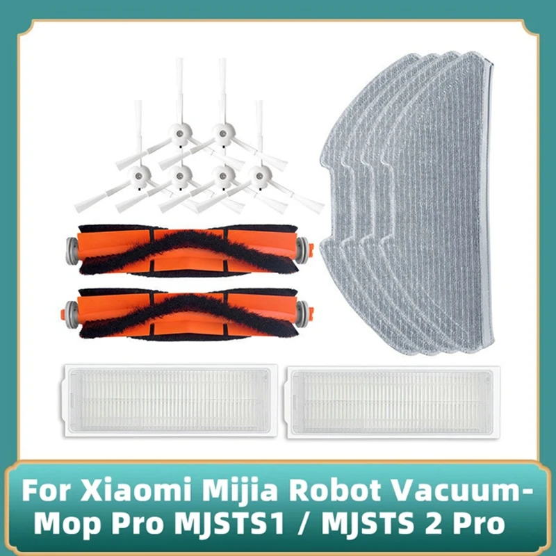 Kit de accesorios de 14 Uds para Robot aspirador Xiaomi Mop 2 Lite / Mi Robot aspirador Mop 2 Pro / MJSTL / MJST1S / MJST1SHW piezas