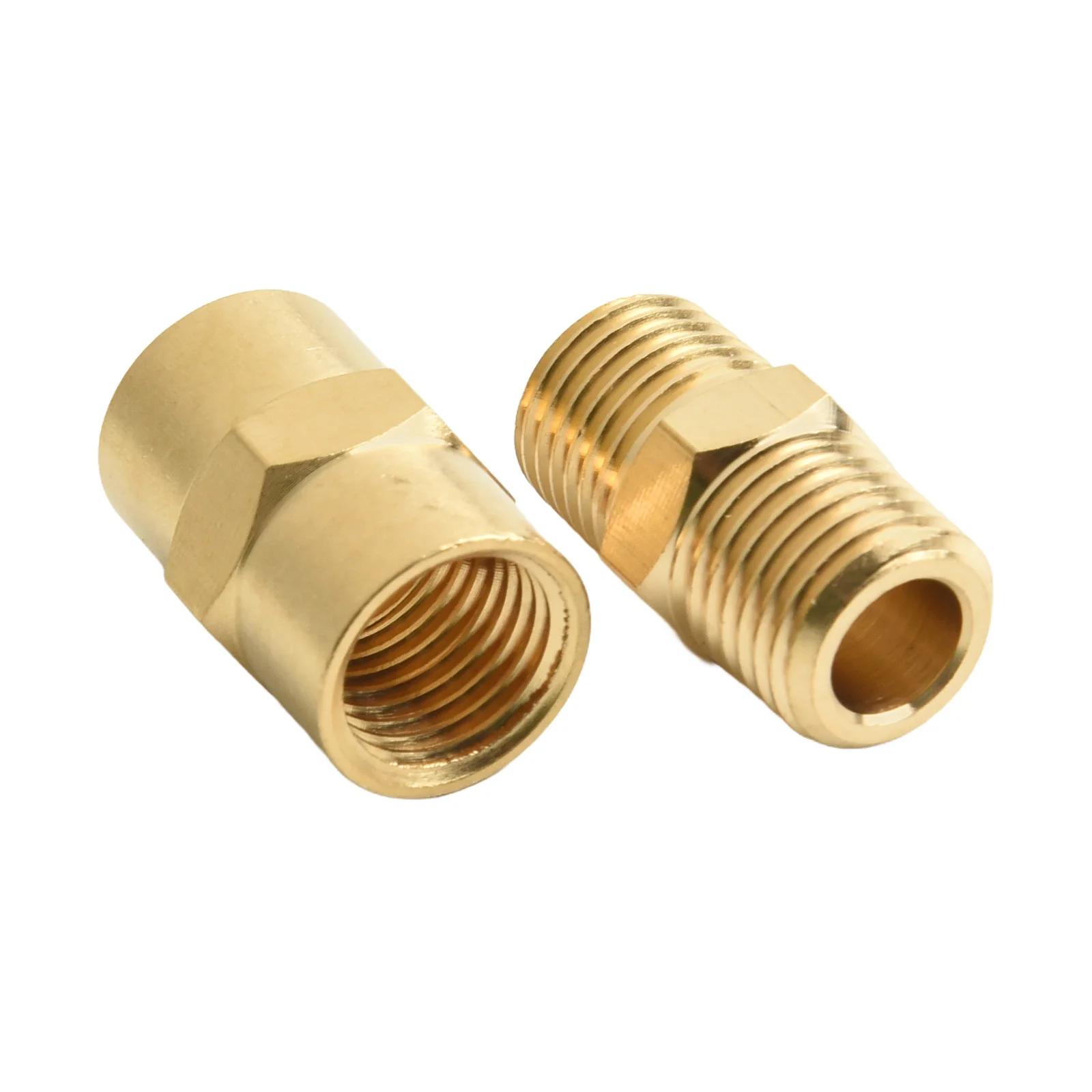Brass Material Outdoor Barbecues Propane Adapter Kit Hex Joint Adapter Quick Wrench Connector Reliable Connection