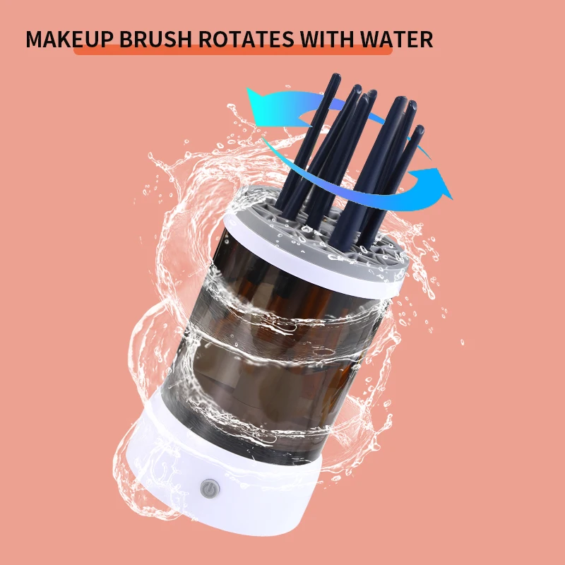 

USB Charging Cosmetic pencil washing machine makeup brushes cleaning up device