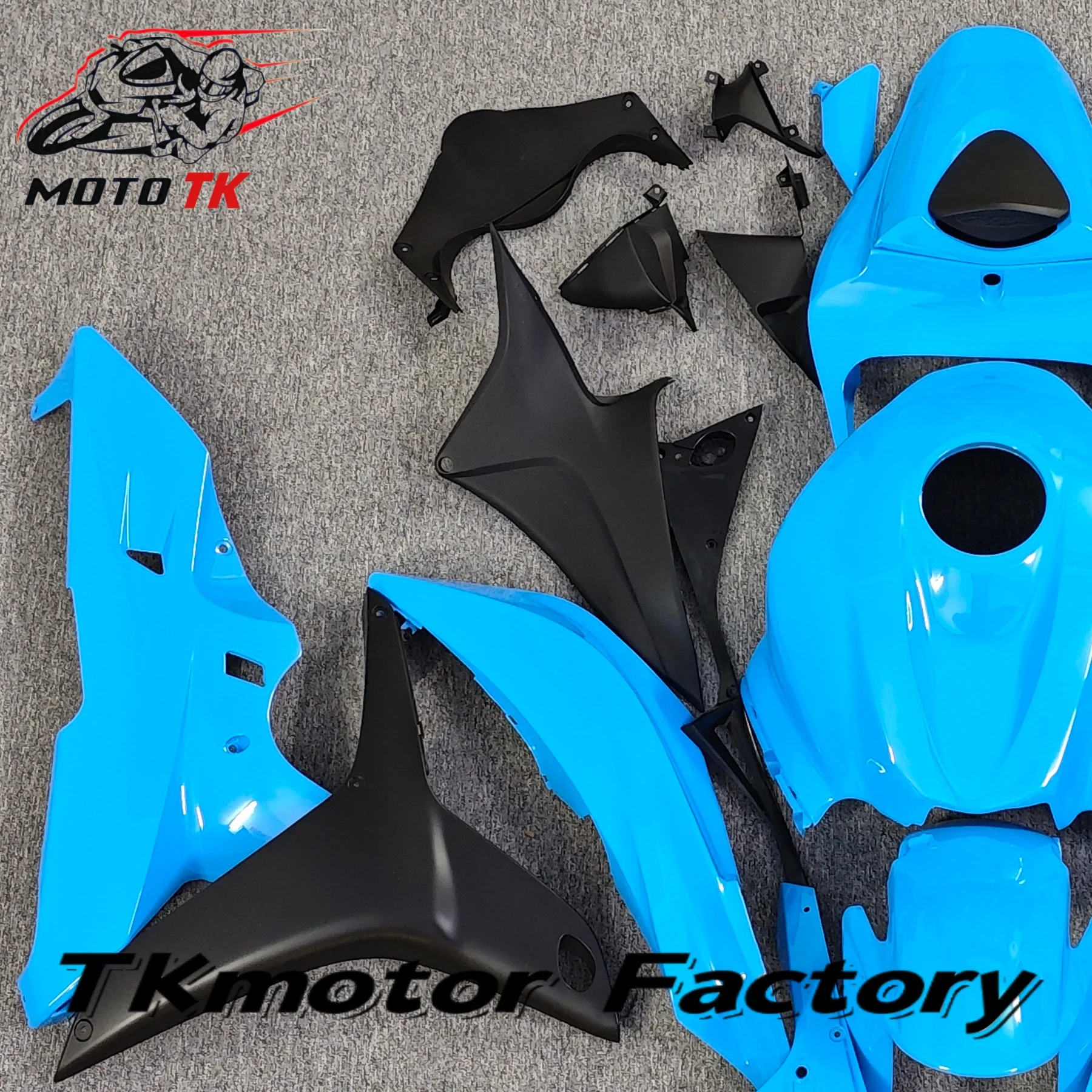 

Комплект пластиковых обтекателей для мотоцикла Honda CBR600RR CBR600 RR CBR 600RR f5 2007 2008, полный комплект обшивки, черный цвет