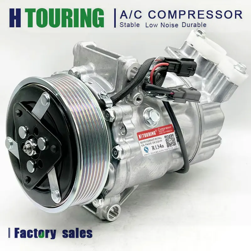 AC A/C COMPRESSOR PUMP for Renault Captur Petrol LIO 2019 2020 2021 926005450R 92600-5450R SANDEN 8858