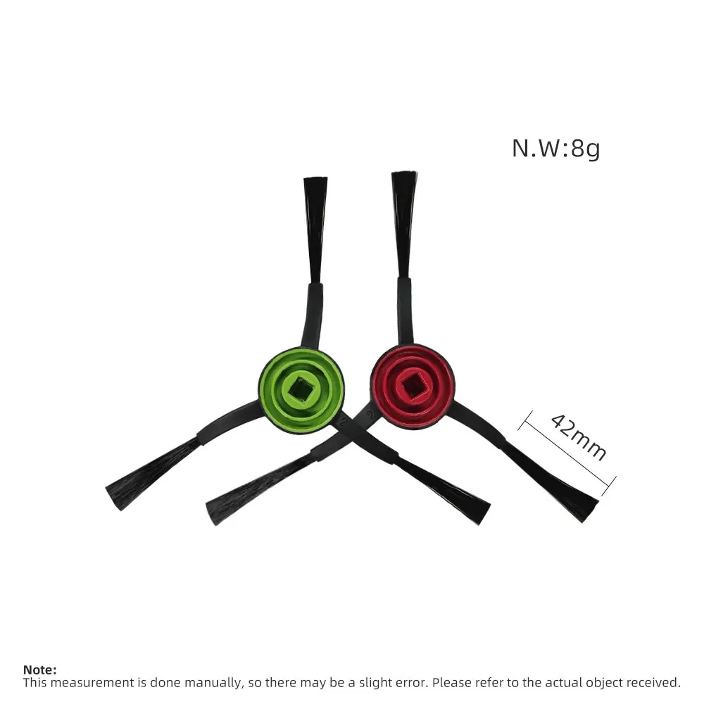 Compatível com Tikom G8000 / G8000 Pro, Honiture G20 / G20 Pro, Laresar Evol 3 3S Peças Escova lateral principal Filtro Hepa Pano de esfregão