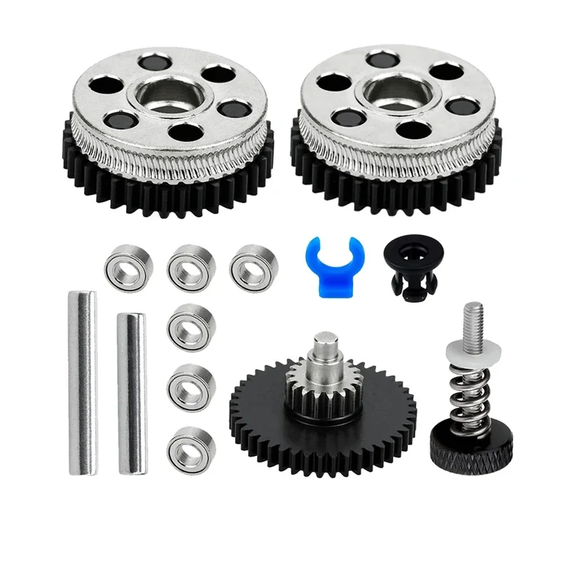 Camouflage All-Metal HGX LITE 2.0 Extruder met Helical Grote POM Tandwielen voor 3D Printers