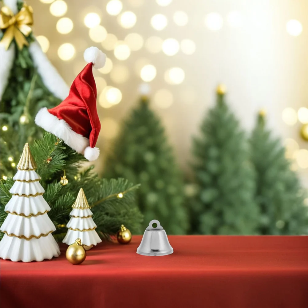 

30Pcs Small Craft Bells Metal Jingle Bells Set for DIY Christmas Wreath Ornament Decor Hanging Pendant Garden