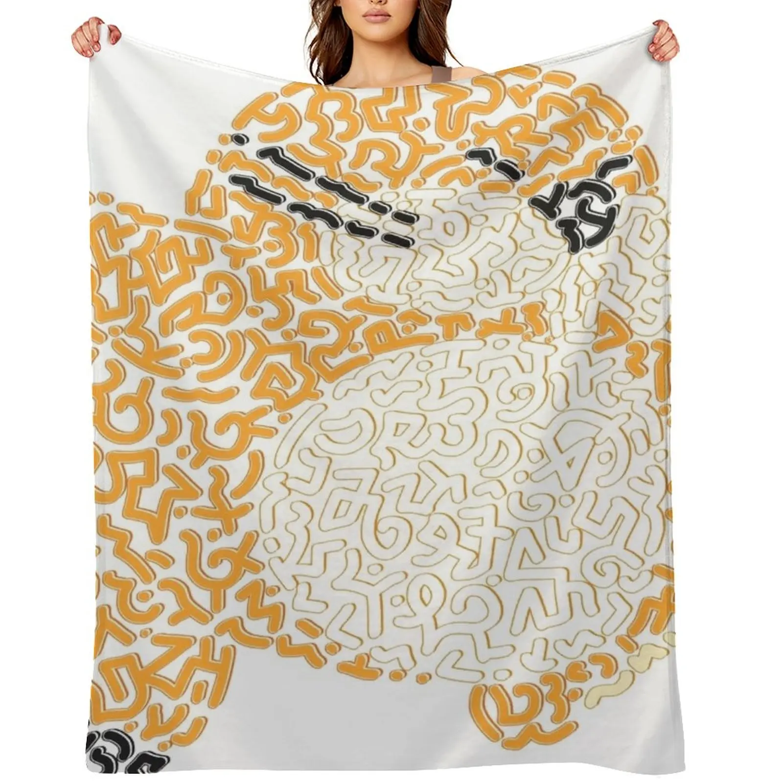 

Monty Mole Throw Blanket Summer Beddings cosplay anime valentine gift ideas Soft Big Blankets