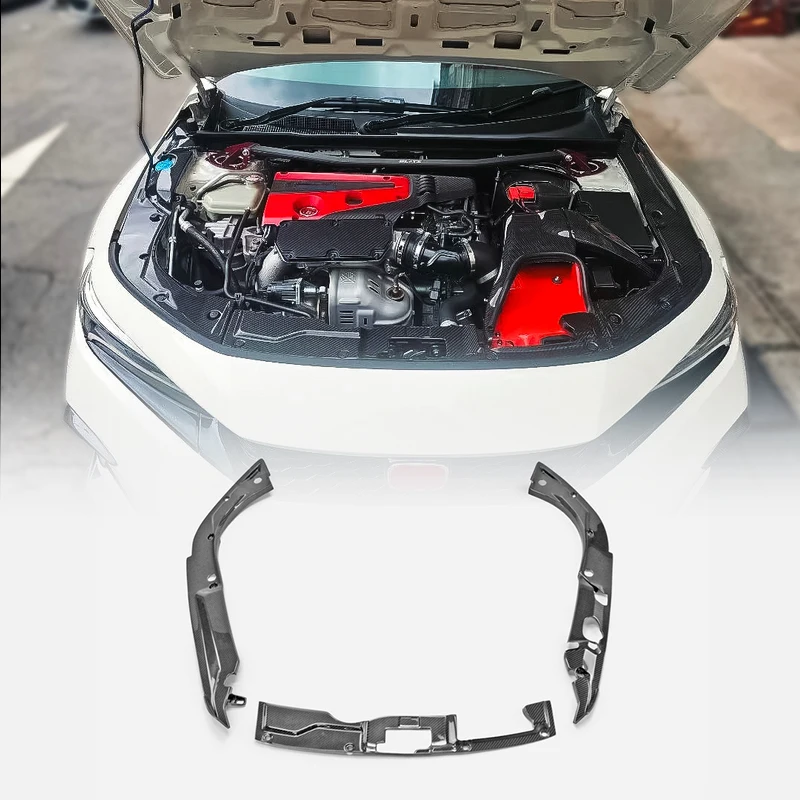 

For Honda Civic Type-R FL5 Radiator Cooling Plate Kit - Engine Cooling Performance Accessory | Front Radiator Protection Plate