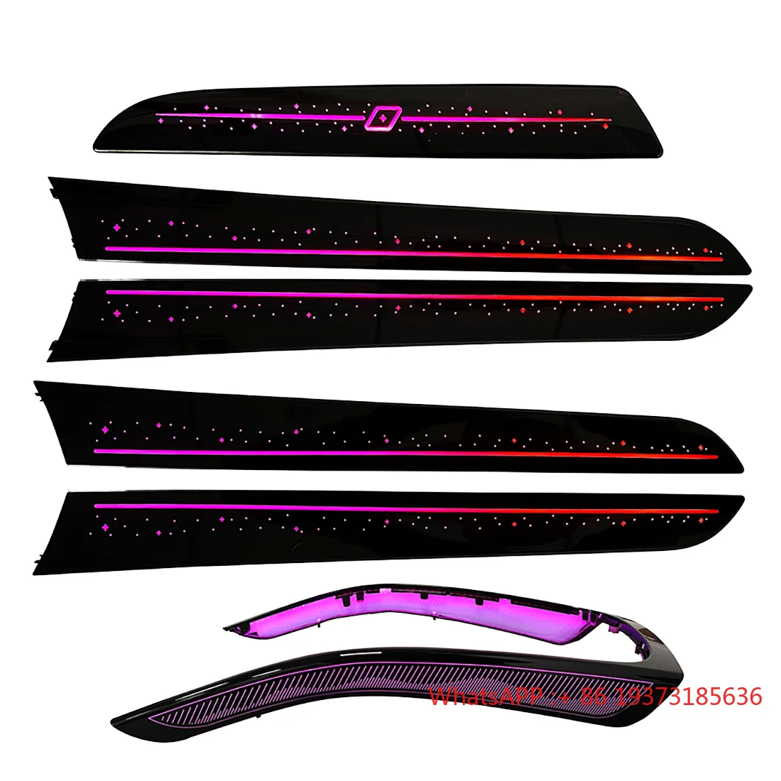 64 Colors Star Sky Ambient Light for Audi A4 B8 Q5 2010-2017 Atmosphere Lamps Rainbow Dynamic Symphony Auto Interior Lighting