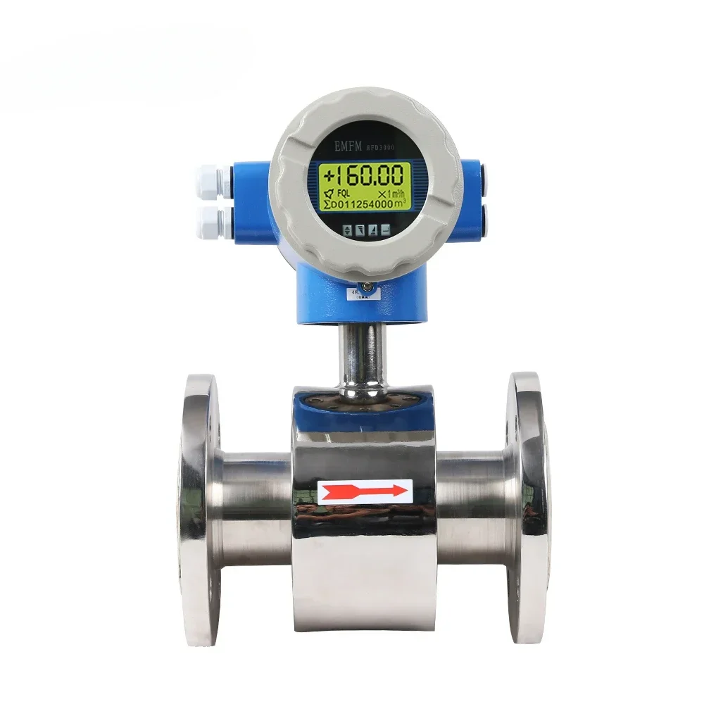 Original brand new！！Yun YiLow-cost industrial chemical wastewater magnetic sewage flow meter liquid control digital water electr