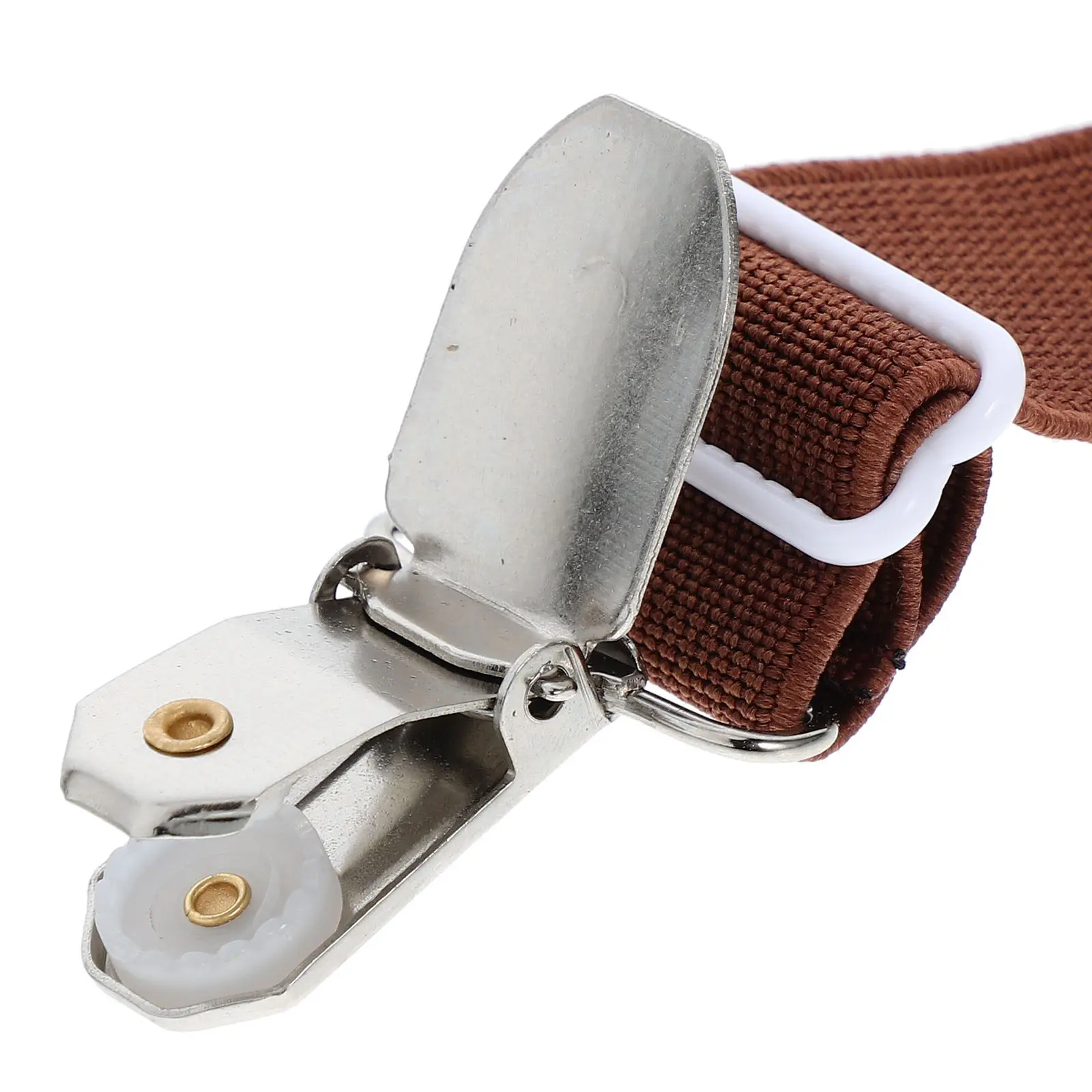 1Pair Heavy Duty Adjustable Elastic Grippers for Pant Legs Cycling Sports Sofa Covers Bed Sheets Mattress Sheet Fasteners