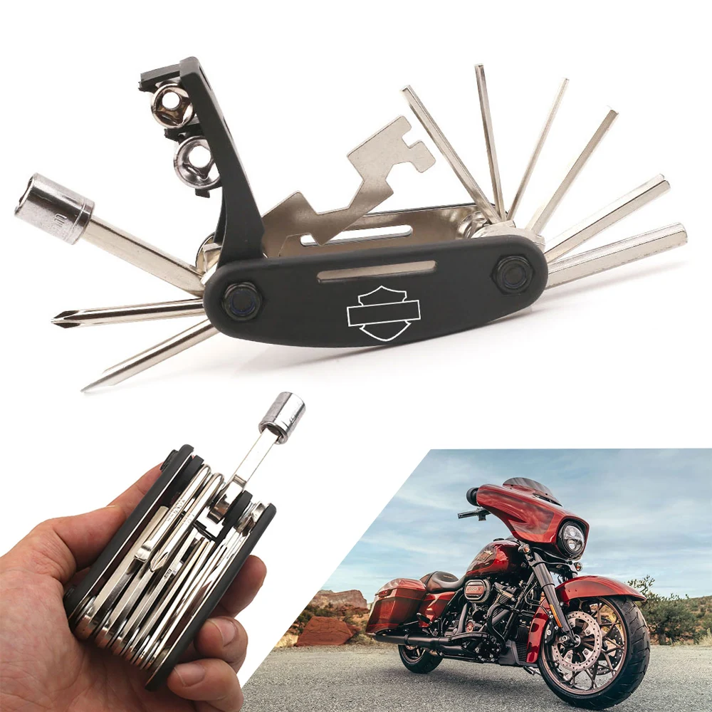 For Harley Pan America ADV 1250 Pan1250 Panamerica Special 16 In 1 Repair Tools Screwdriver Kit Motocycle Accessories