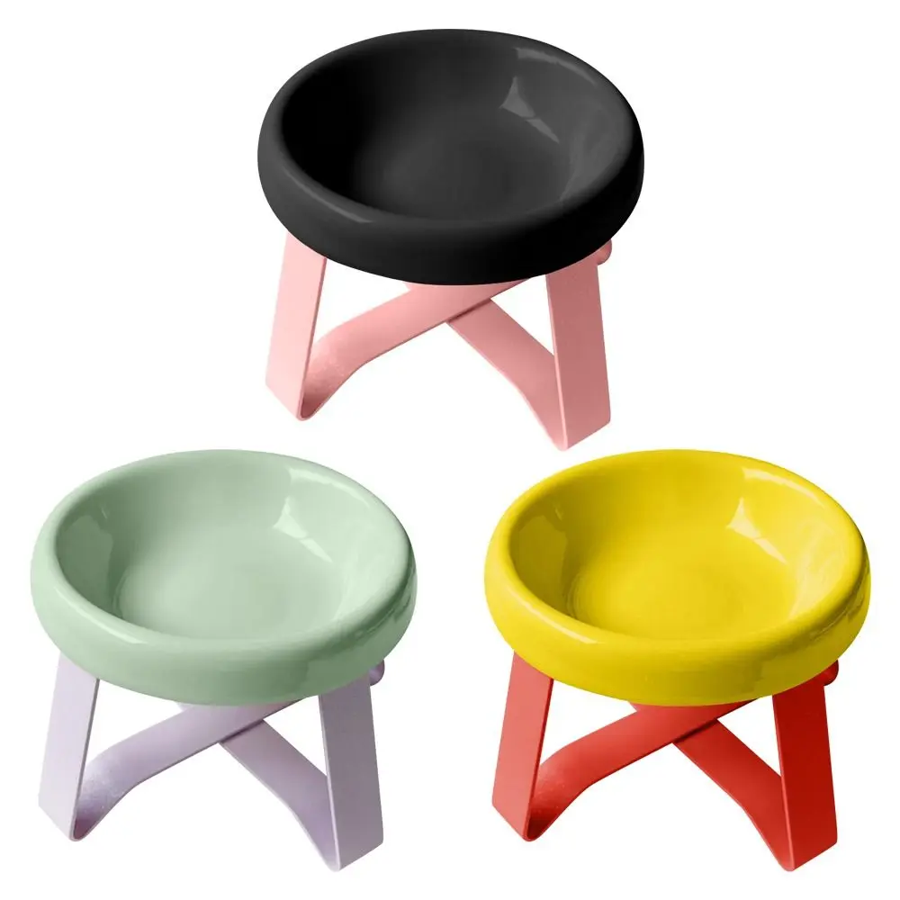 New Spine Protection Pet Bowl High Feet Neck Protection Dog Bowl with Stand Cat Bowl Pet Supplies view 2