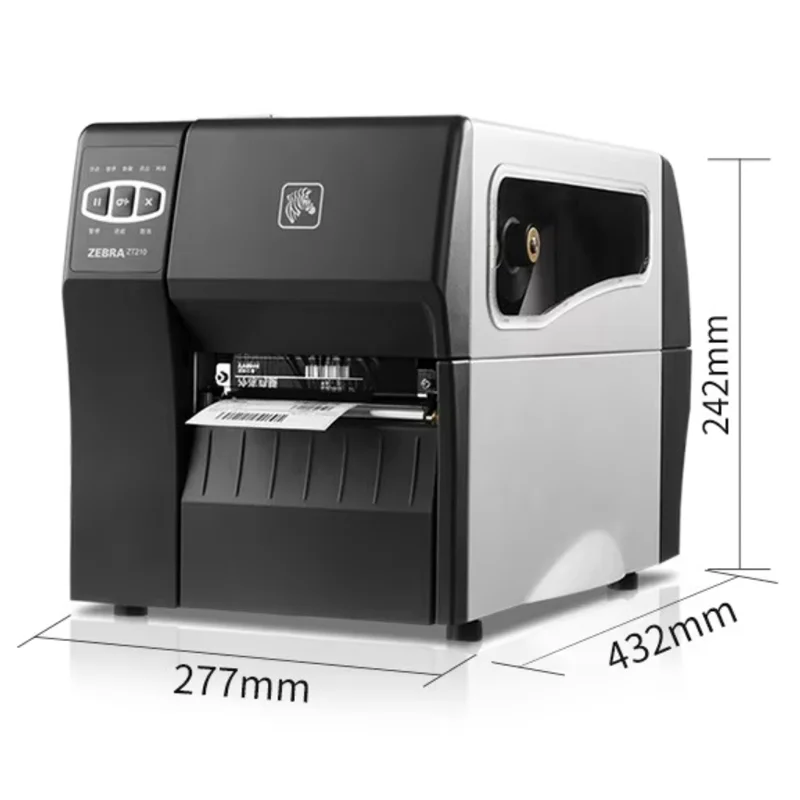 

ZT211CN Industrial Thermal Printer 300DPI with Smart Settings To Prevent Tampering for Label Printing