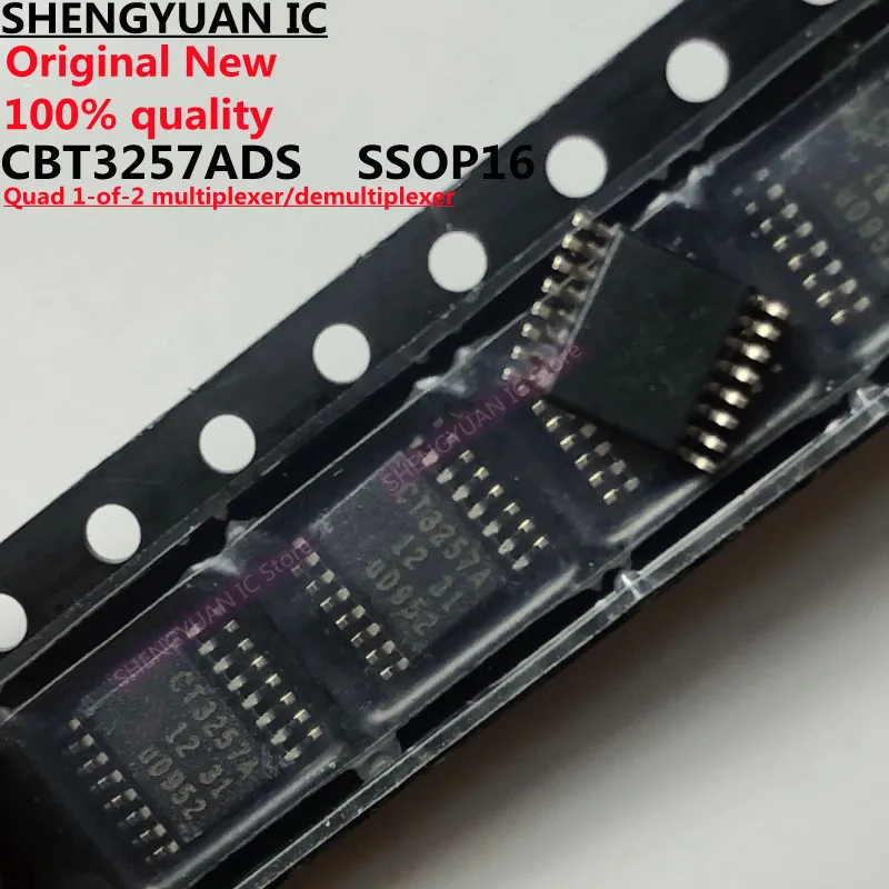 10 teile/los cbt3257ads ct3257a ssop16 cbt3257a Quad 1-of-2 Multiplexer/Demultiplexer 100% neu importiert original 100% Qualität