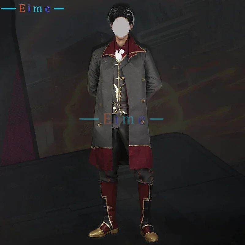 

Silco Arcane Cosplay Costume LOL Cosplay Costume Game Suit Top Pants Vest Coat Halloween Uniforms Custom Made