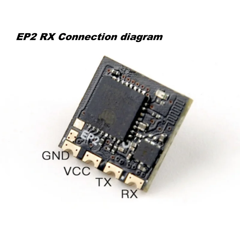 ExpressLRS ELRS 2,4G RX Nano receptor de largo alcance PP EP1 EP2 alta tasa de actualización para avión RC FPV módulo ES24TX de largo alcance