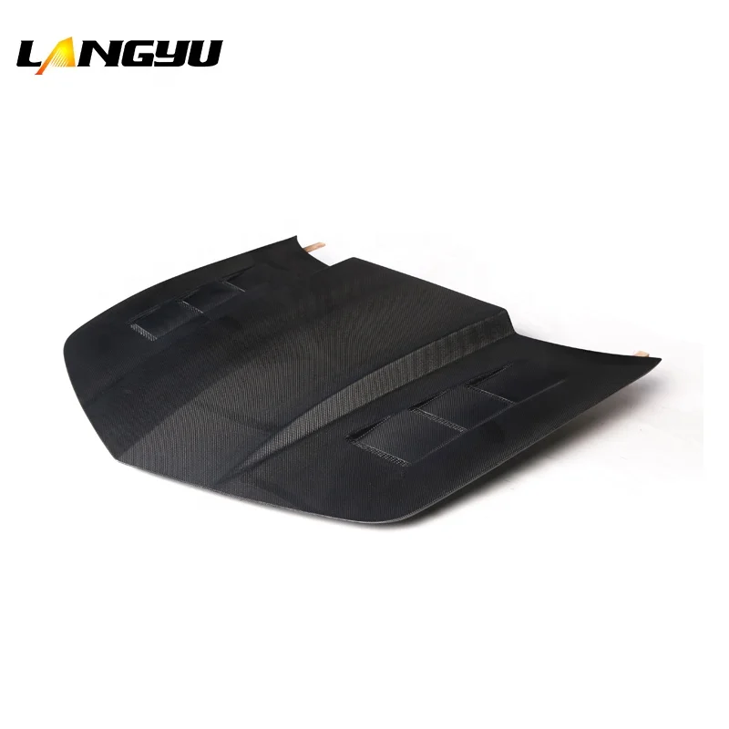 

Free ShippingV Style Hood Excellent Fitness Enging Hood For Chevrolet Camaro Carbon Fiber Hood