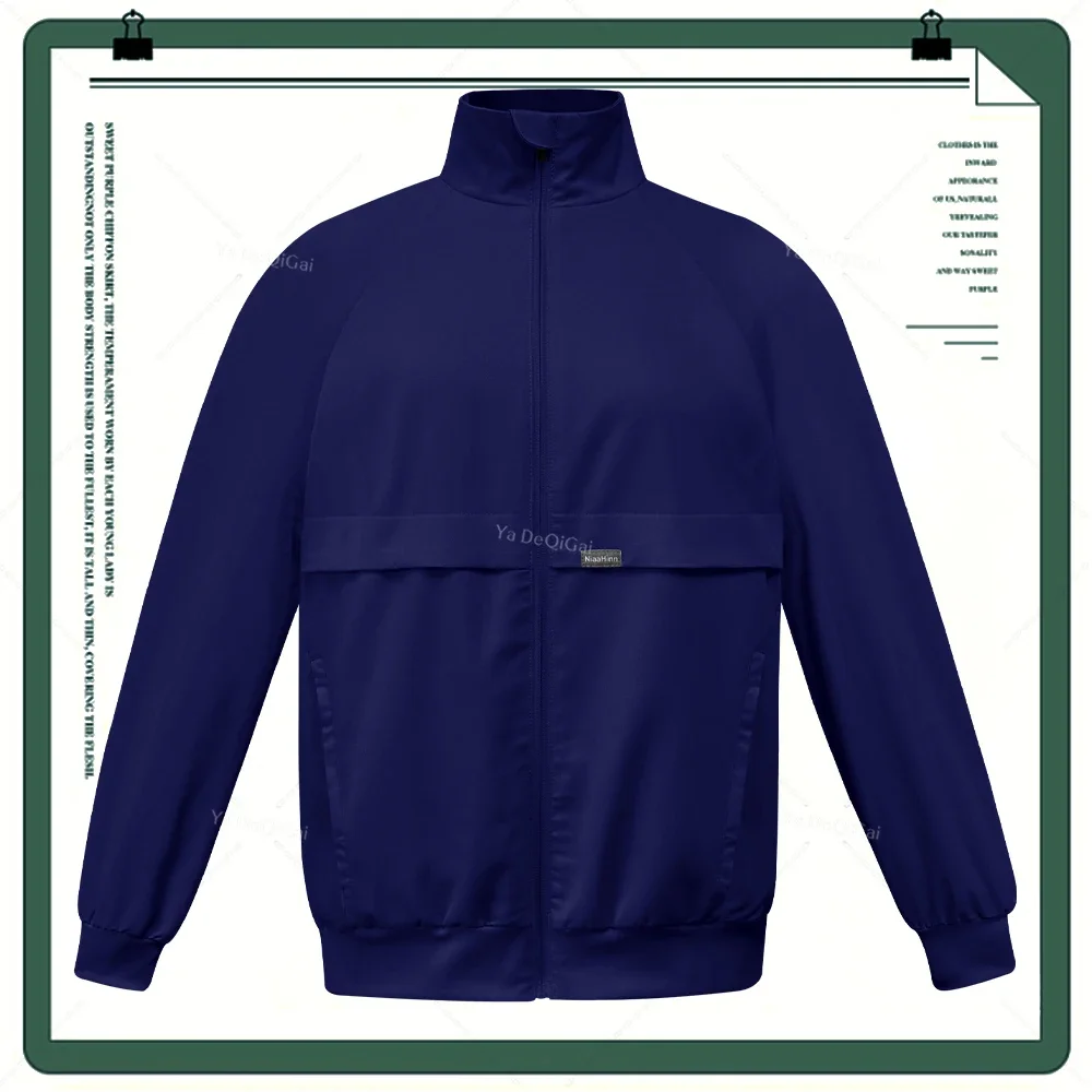 Long Sleeve Scrubs Jacket Fashion Jogging Coats Medical Doctor Nurse Out Coat Hospital Nursing Uniforms Autumn Winter Work Wear