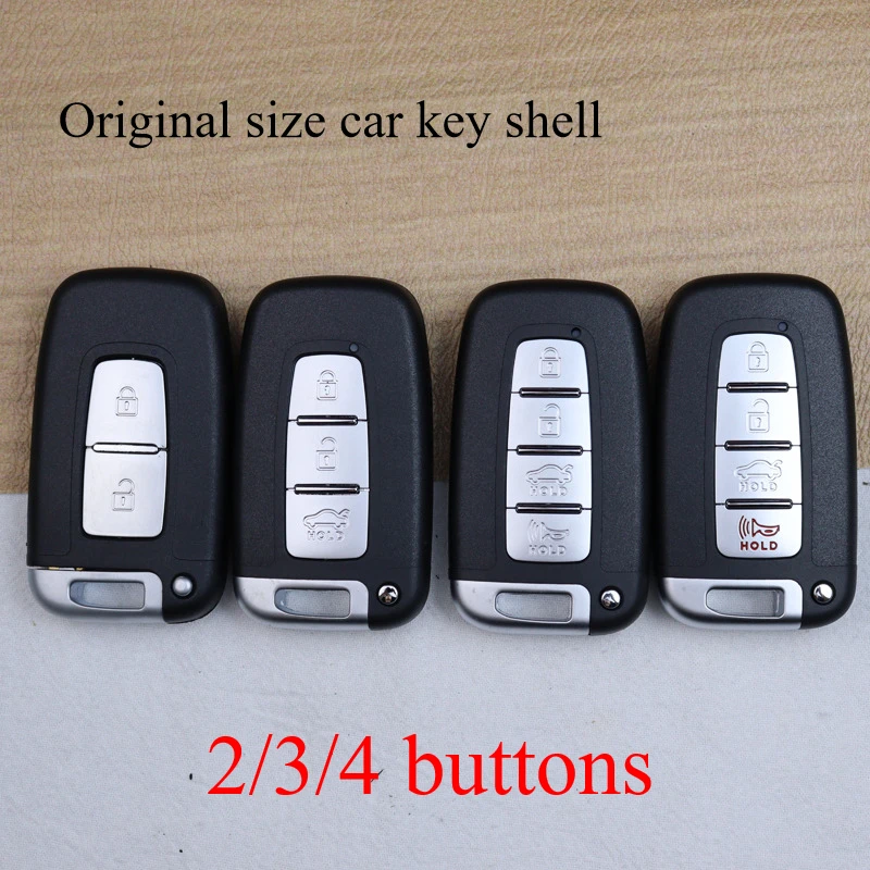 Car Key Housing Key Case Shell for Hyundai IX35 Elantra Sonata 8 9 Azera Genesis for Kia Sportage K5 K2 Sorento Optima Forte