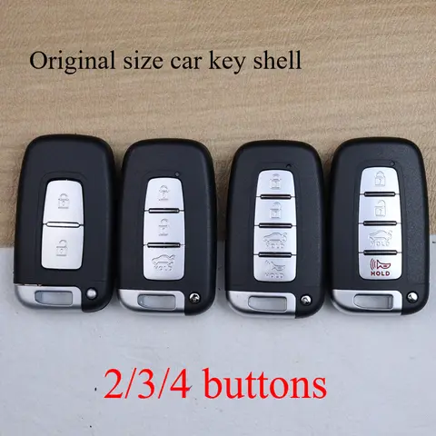 현대 IX35 엘란트라 소나타 8 9 아제라 제네시스, 기아 스포티지 K5 K2 쏘렌토 옵티마 포르테용 자동차 키 하우징 키 케이스 쉘