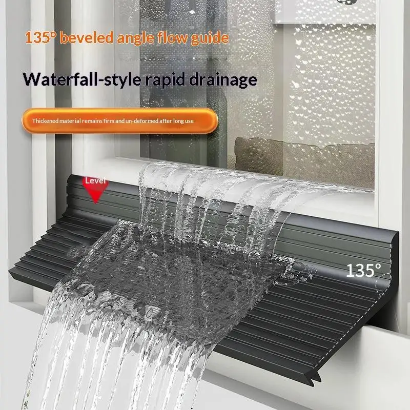 Transparent Self-Adhesive Draft Stopper Multi Size Available Seal Strip Water Blocker for Window Balcony Door