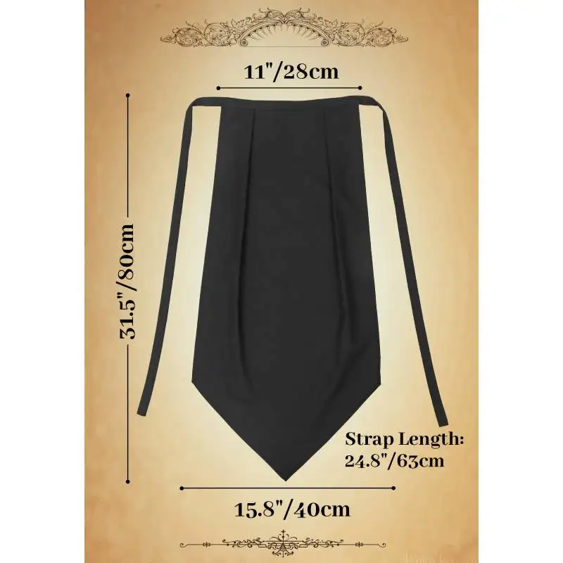 DAZCOS Perizoma in lino medievale per uomo Rinascimentale Guerriero Cavaliere Accessori per costumi cosplay Perizoma Kimono Accessori regalo
